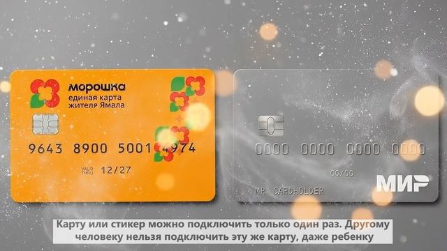 Кадр из ролика B-Brothers про единую карту жителя Ямала Морошка